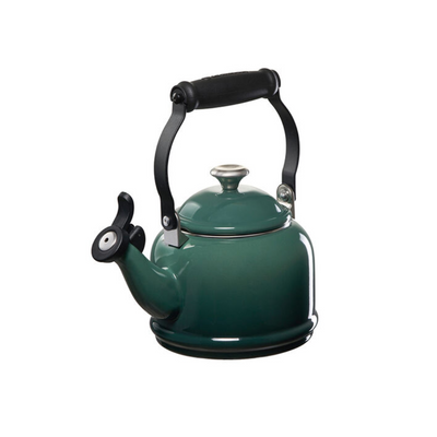 Le Creuset Enamel On Steel Demi Kettle With Stainless Steel Knob, 1.25 quart, Artichaut - Kitchen Universe