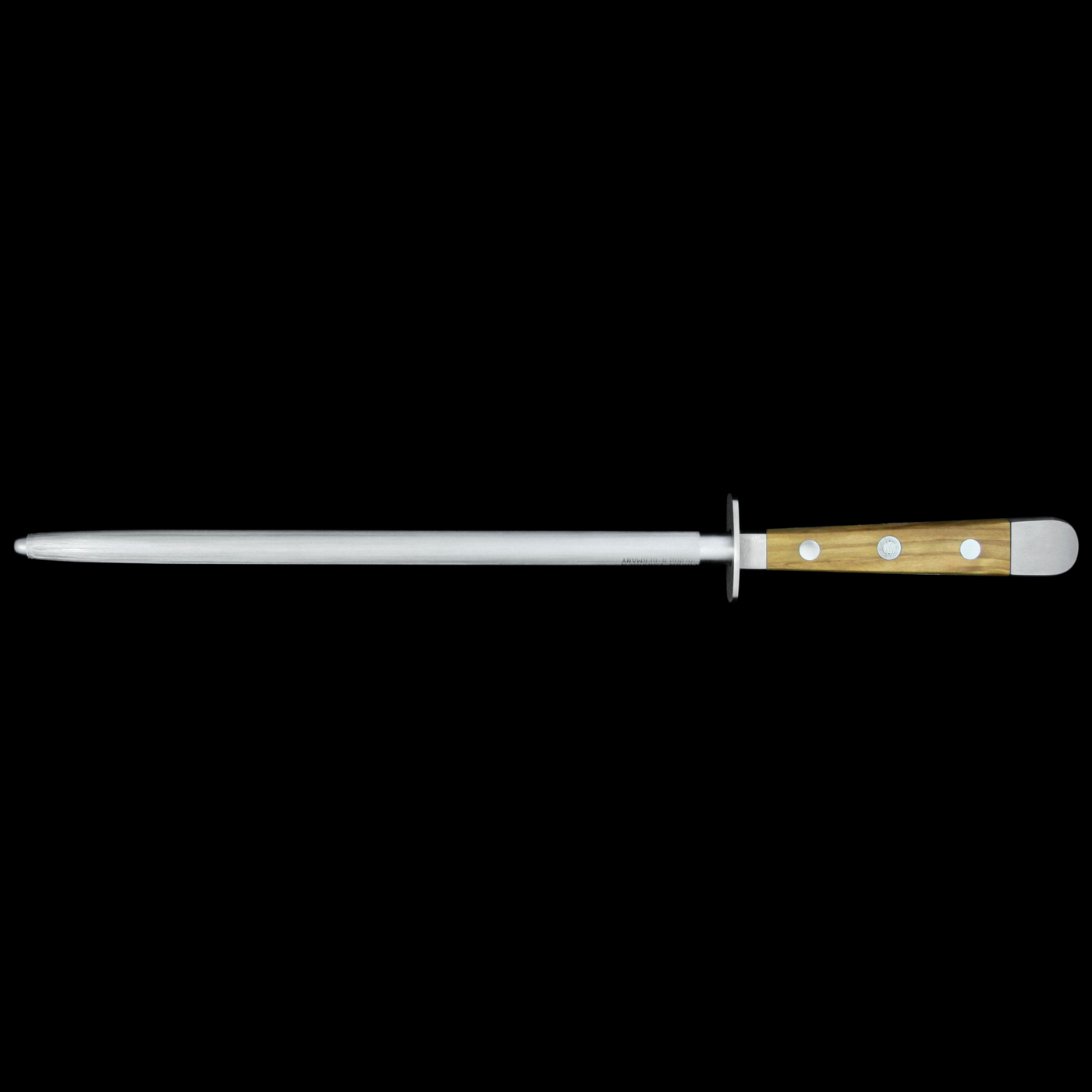 Gude Alpha Olive Sharpening Steel With Olivewood Handle, 10-in - Kitchen Universe