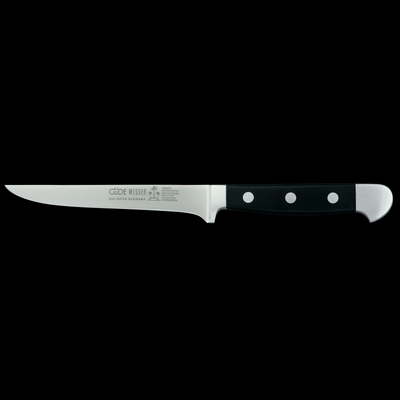 Gude Alpha Boning Knife With Black Hostaform Handle, 5-In - Kitchen Universe