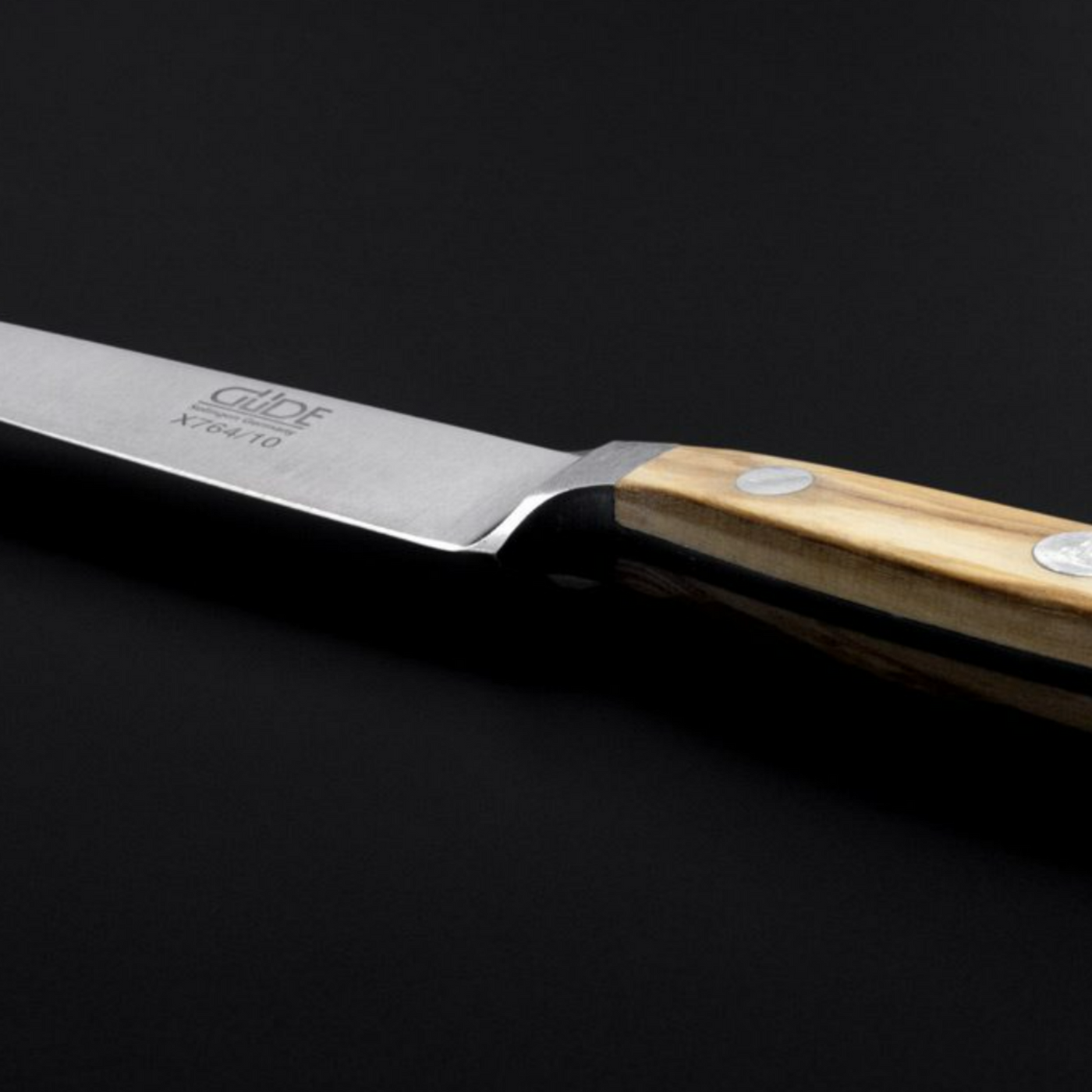 Gude Alpha Olive Paring Knife With Olivewood Handle, 5-in - Kitchen Universe