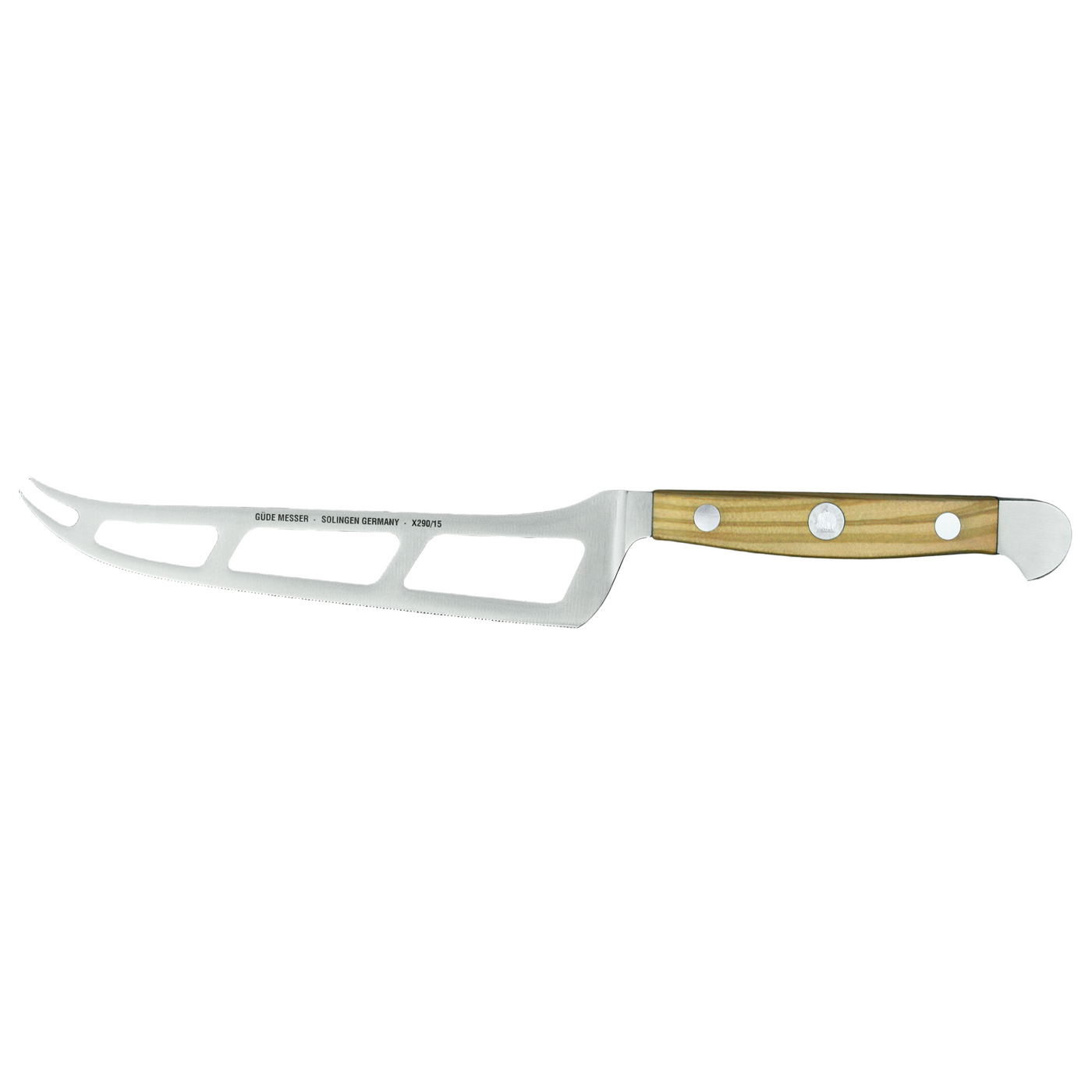 Gude Alpha Olive Cheese Knife With Olivewood Handle, 6-in - Kitchen Universe