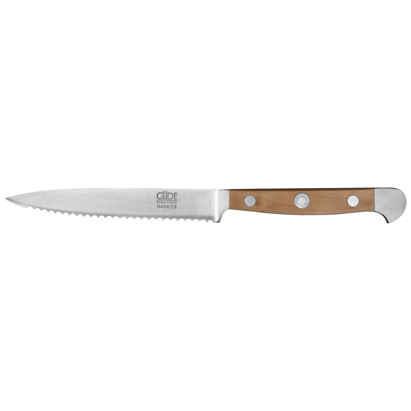 Gude Alpha Pear Tomato Knife With Pearwood Handle, 5-In - Kitchen Universe
