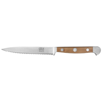 Gude Alpha Pear Tomato Knife With Pearwood Handle, 5-In - Kitchen Universe