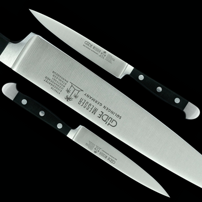 Gude Alpha Slicing Knife With Black Hostaform Handle, 6-in - Kitchen Universe