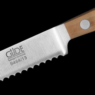 Gude Alpha Pear Tomato Knife With Pearwood Handle, 5-In - Kitchen Universe