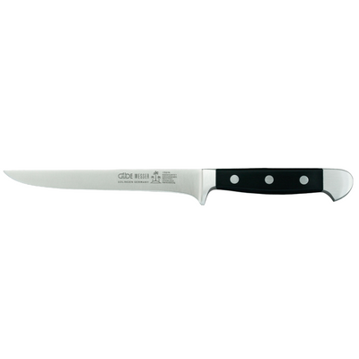 Gude Alpha Series Boning Knife With Black Hostaform Handle, 6.5-in. - Kitchen Universe