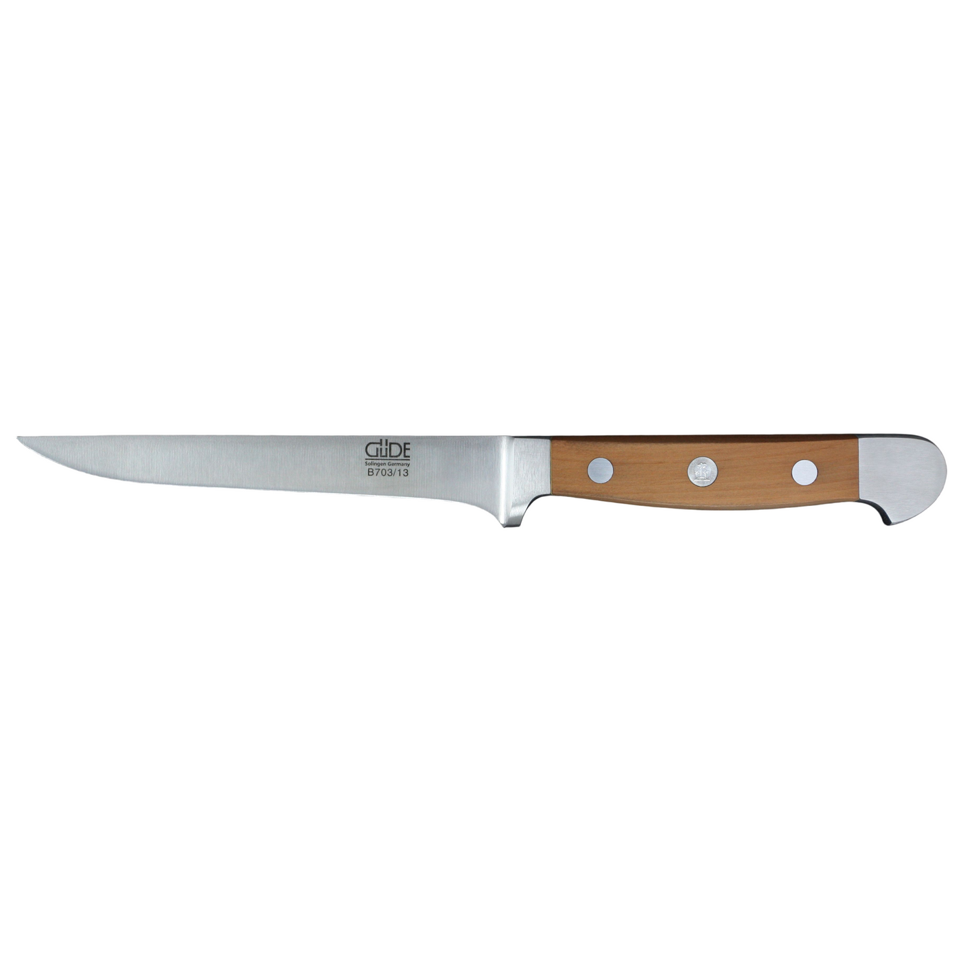Gude Alpha Pear Flexible Boning Knife With Pearwood Handle, 5-In - Kitchen Universe