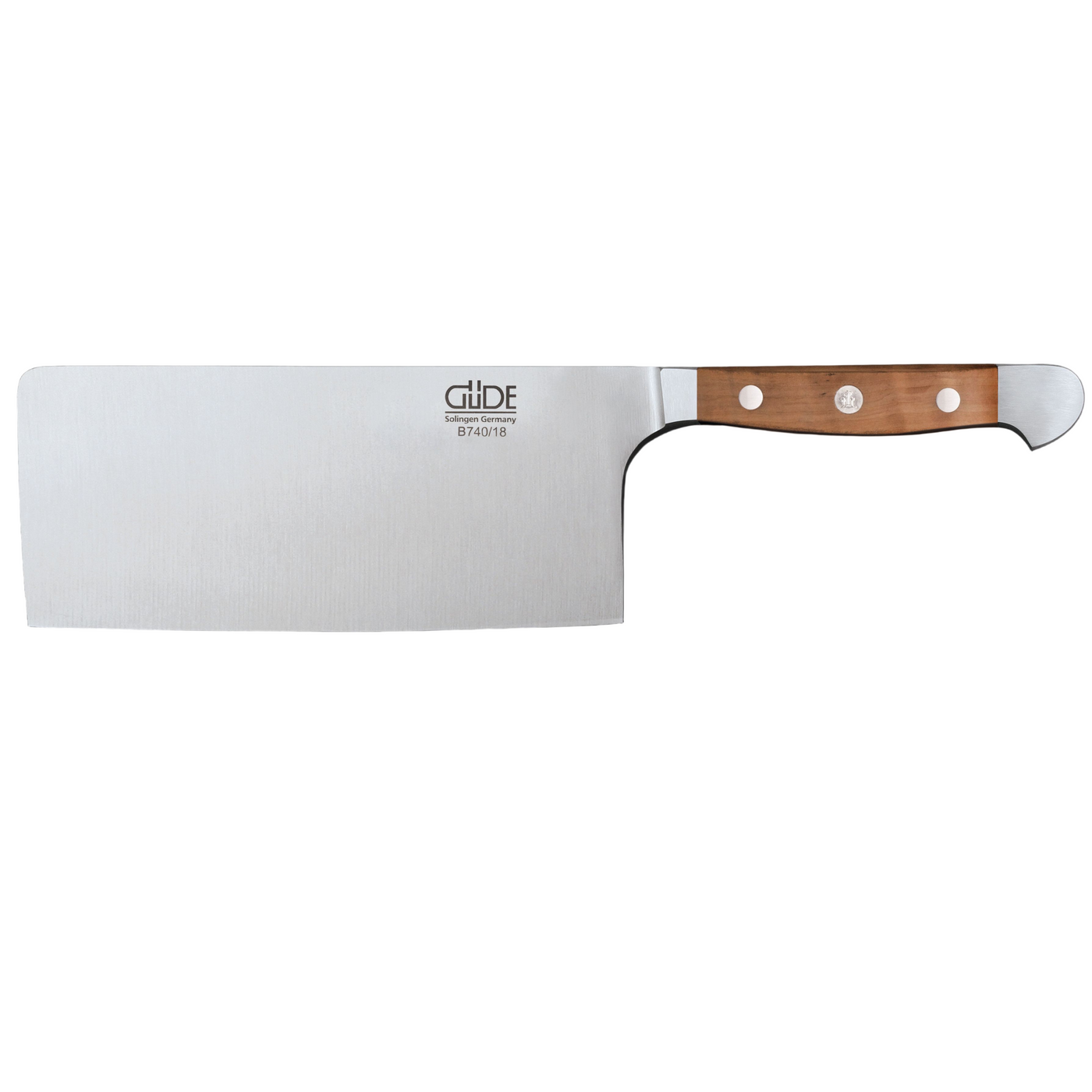 Gude Alpha Pear Cleaver Knife With Pearwood Handle, 7-In - Kitchen Universe