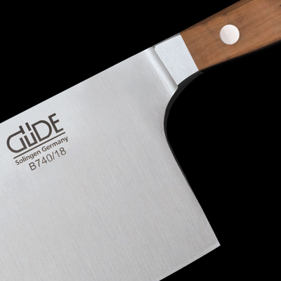 Gude Alpha Pear Cleaver Knife With Pearwood Handle, 7-In - Kitchen Universe