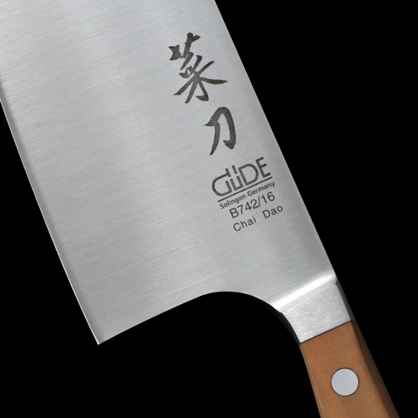 Gude Alpha Pear Chef's Knife With Pearwood Handle, 6-In - Kitchen Universe