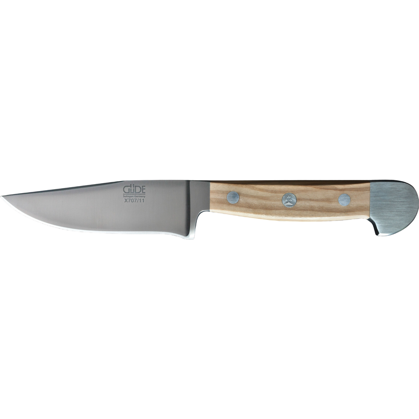 Gude Alpha Olive Hunting Knife With Olivewood Handle, 4-In - Kitchen Universe