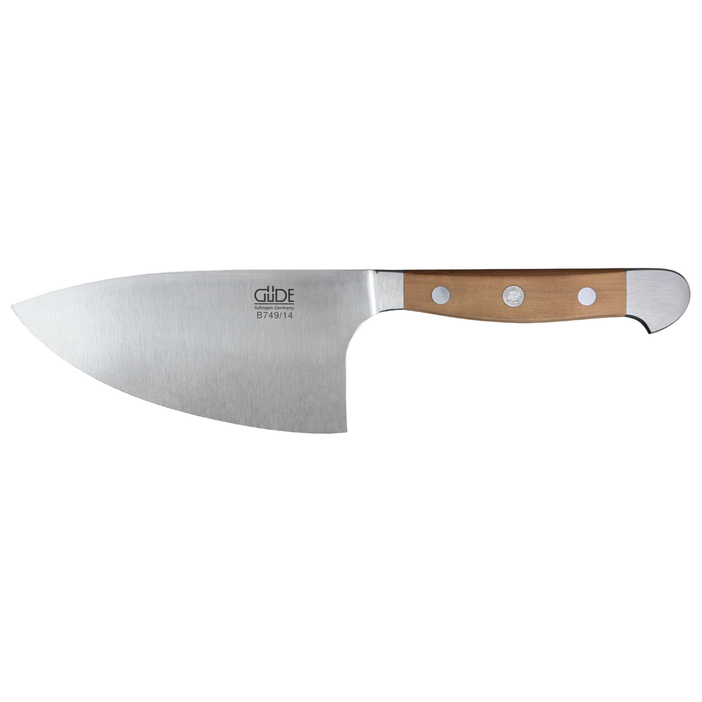 Gude Alpha Pear Herb Knife With Pearwood Handle, 5-In - Kitchen Universe