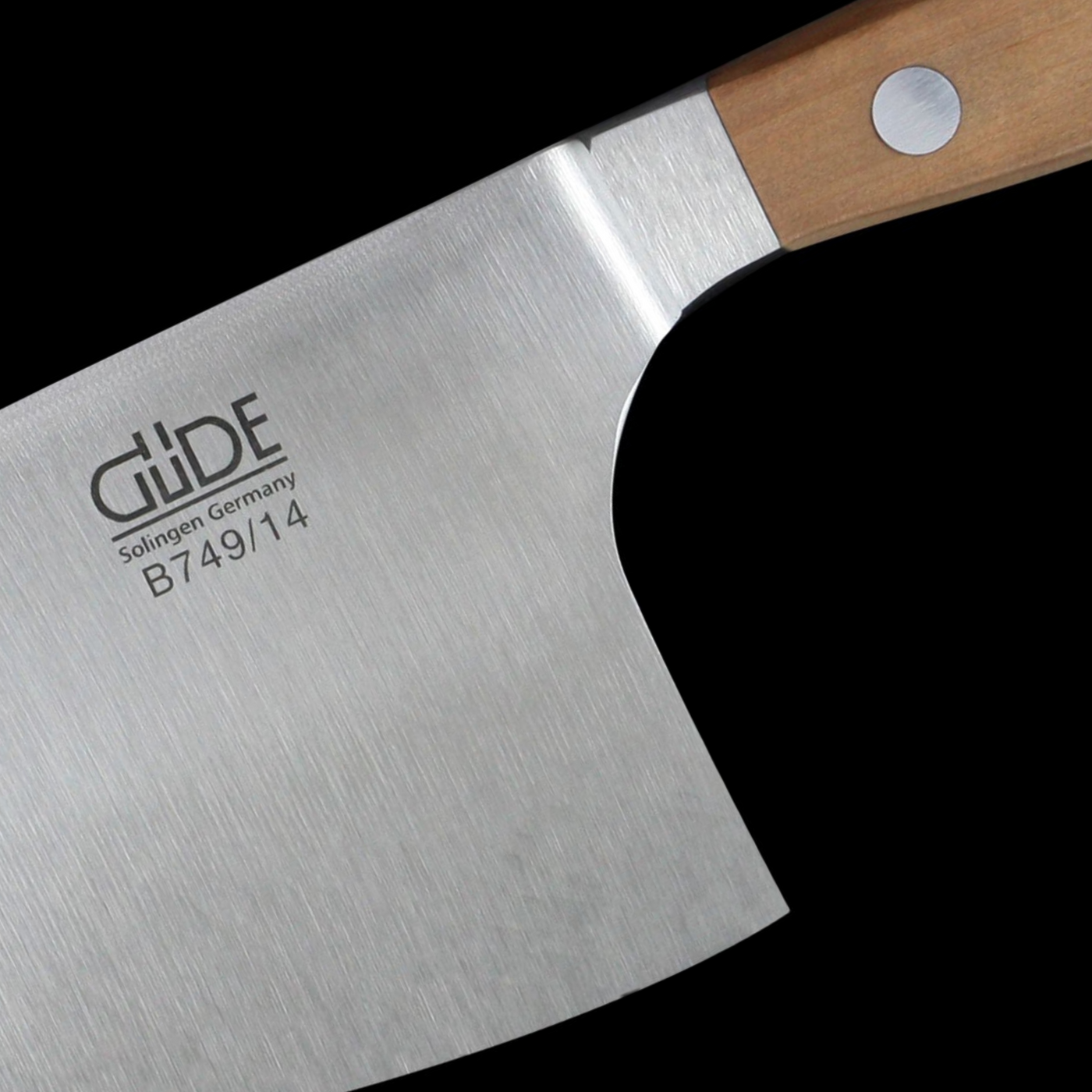 Gude Alpha Pear Herb Knife With Pearwood Handle, 5-In - Kitchen Universe