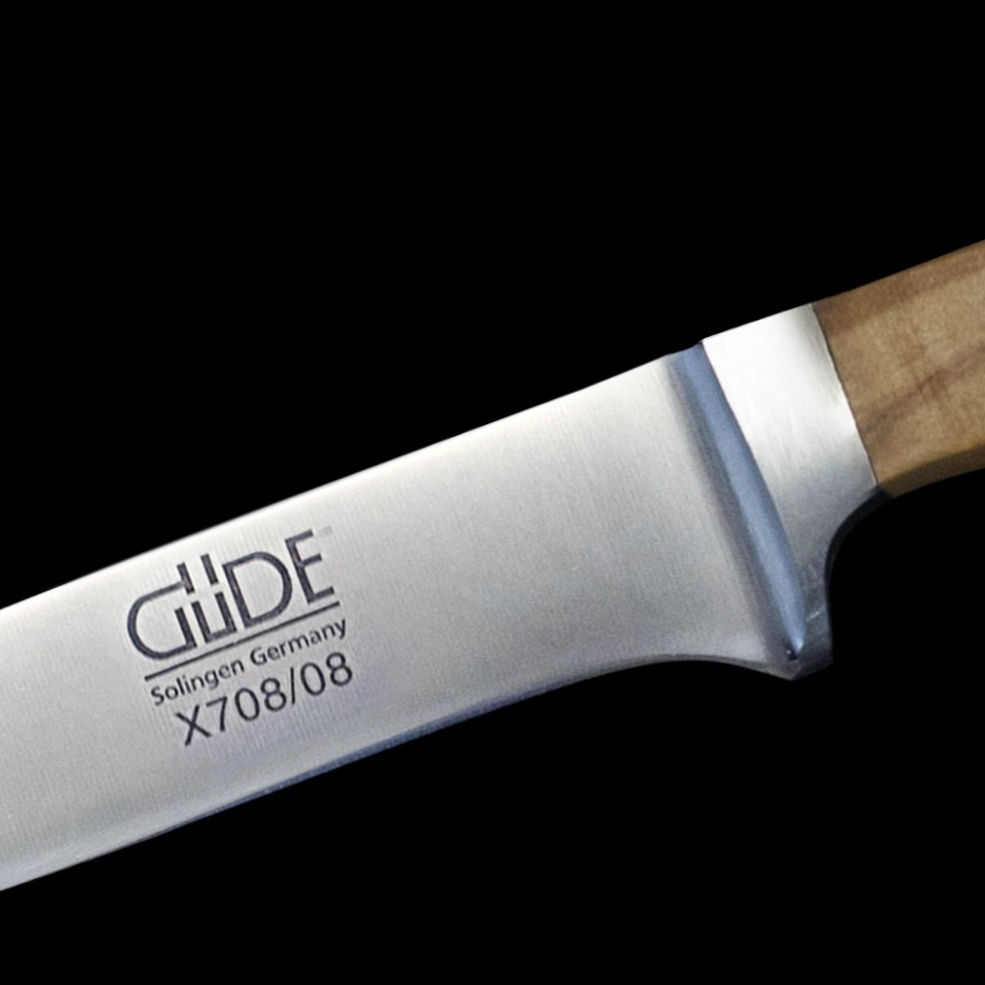 Gude Alpha Olive Utility Knife With Olivewood Handle, 3-in - Kitchen Universe