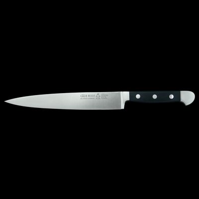 Gude Alpha Carving Knife With Black Hostaform Handle, 8-in - Kitchen Universe