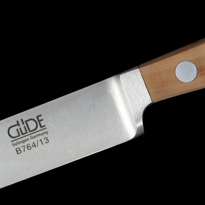 Gude Alpha Pear Paring Knife With Pearwood Handle, 5-In - Kitchen Universe