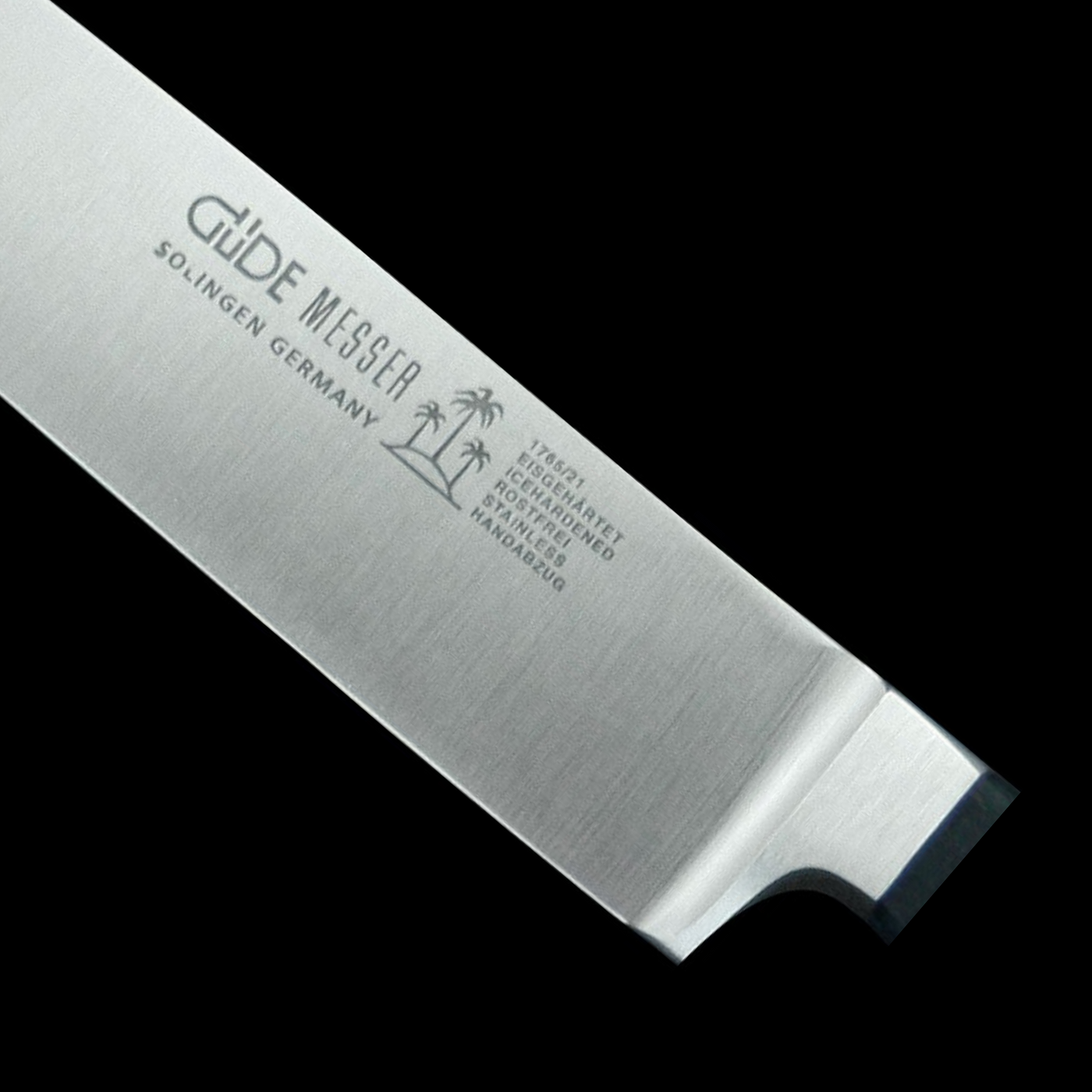 Gude Alpha Carving Knife With Black Hostaform Handle, 8-in - Kitchen Universe