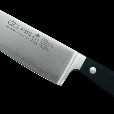 Gude Alpha Chef's Knife With Black Hostaform Handle, 10-in. - Kitchen Universe