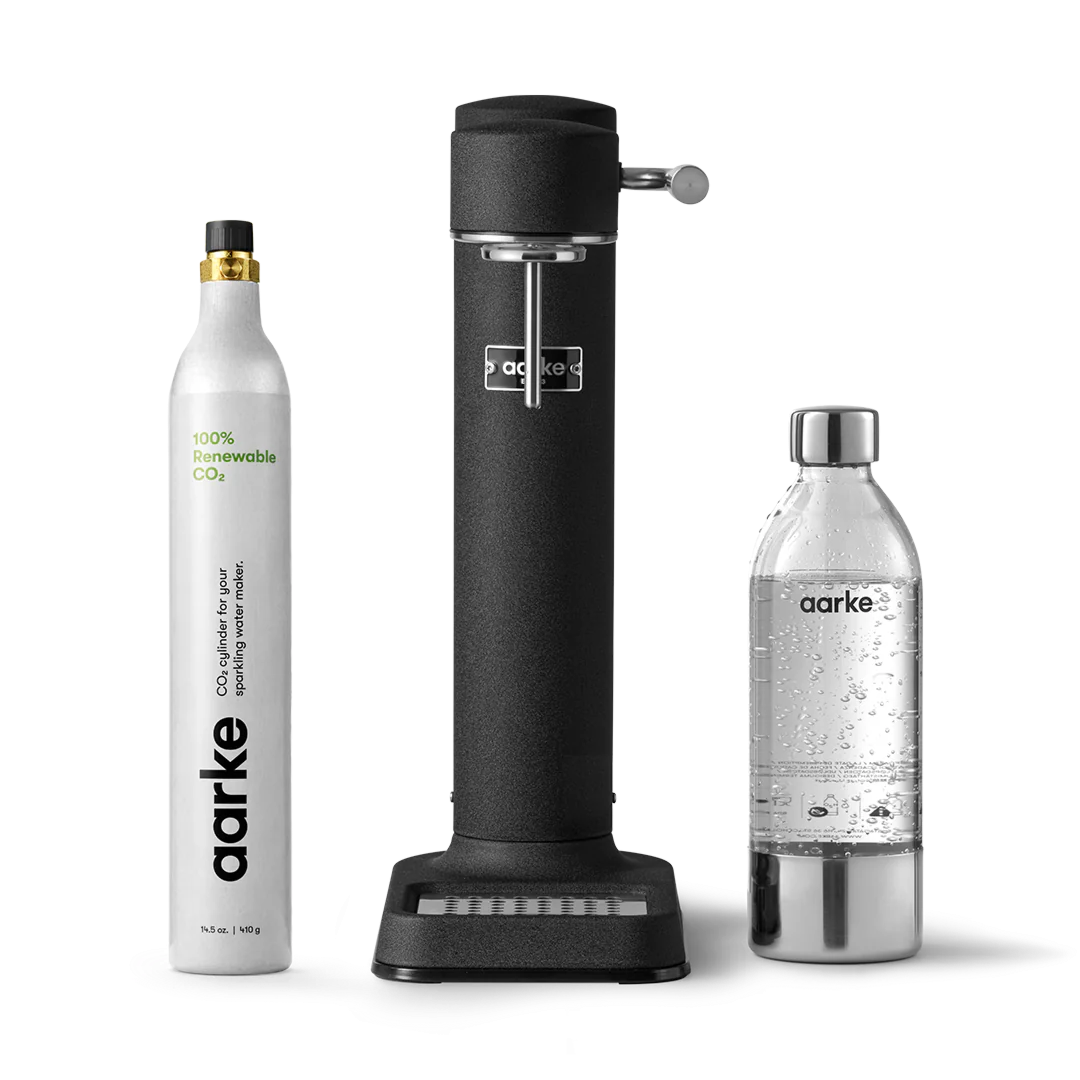 Aarke Carbonator 3 Matte Black CO2 Starter Kit