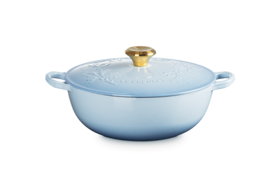 Le Creuset Enameled Cast Iron Holly Collection Traditional Chef's Oven with Lid, 4.5-Quart - Kitchen Universe