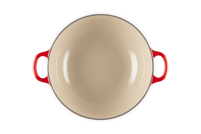 Le Creuset Enameled Cast Iron Holly Collection Traditional Chef's Oven with Lid, 4.5-Quart - Kitchen Universe