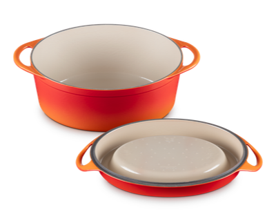 Le Creuset Enameled Cast Iron Traditional Oval Doufeu, 7.25-Quart - Kitchen Universe