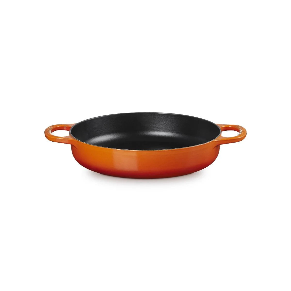 Le Creuset Signature Enameled Cast Iron Everyday Pan, 11-Inches, Flame - Kitchen Universe