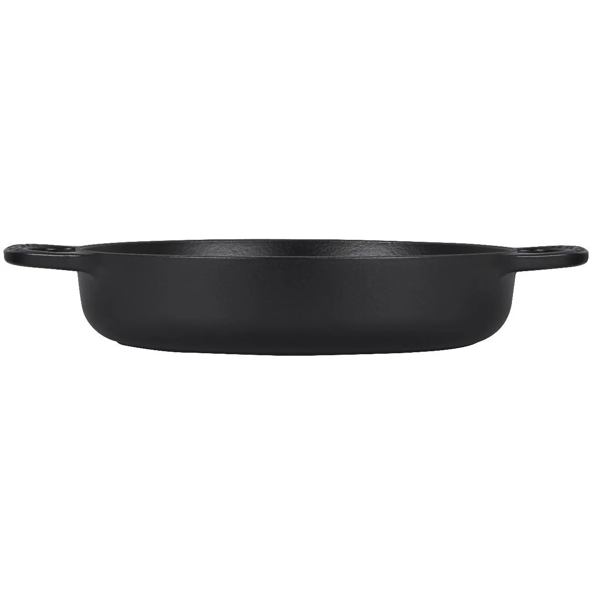 Le Creuset Signature Enameled Cast Iron Everyday Pan, 11-Inches, Matte Black - Kitchen Universe