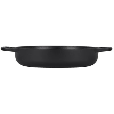 Le Creuset Signature Enameled Cast Iron Everyday Pan, 11-Inches, Matte Black - Kitchen Universe