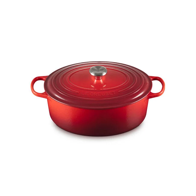 Le Creuset Signature Enameled Cast Iron Oval Dutch Oven, 8-Quart - Kitchen Universe