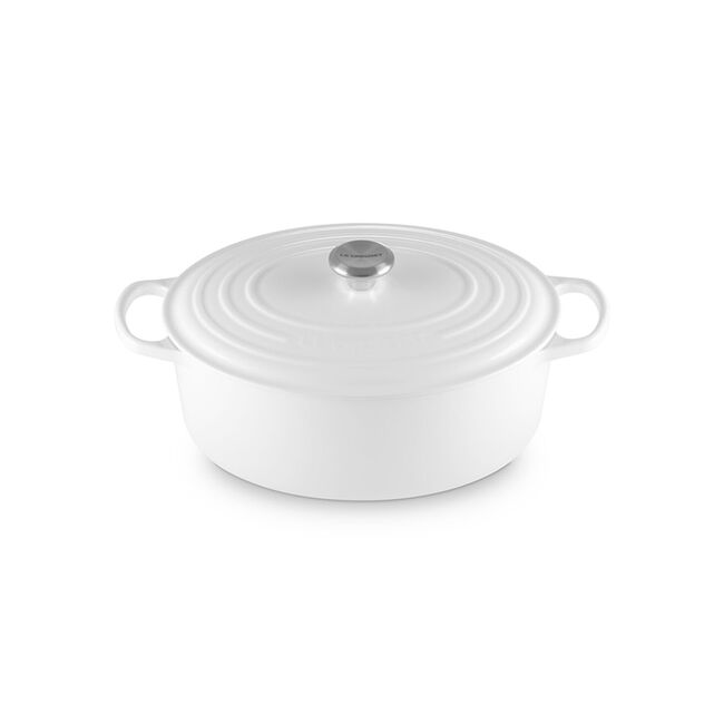 Le Creuset Signature Enameled Cast Iron Oval Dutch Oven, 8-Quart - Kitchen Universe