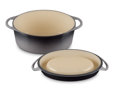 Le Creuset Enameled Cast Iron Traditional Oval Doufeu, 7.25-Quart - Kitchen Universe