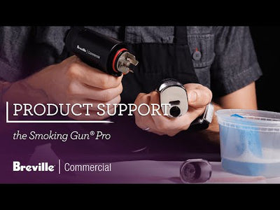 Breville PolyScience Smoking Gun Pro Set with Glass Cloche and Woodchip Set