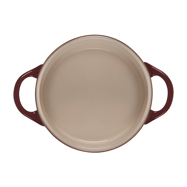 Le Creuset Stoneware Mini Round Cocotte, 8-Ounces, Rhone - Kitchen Universe
