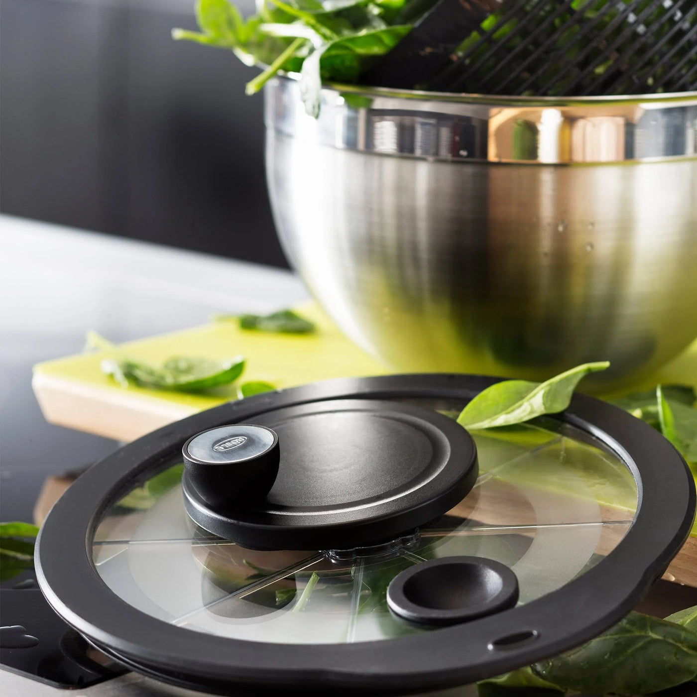 Rosle Salad Spinner with Airtight Lid Set - Kitchen Universe