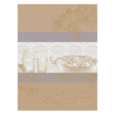 Le Jacquard Francais Confitures Tea Towel, 24 x 31-in, Beige - Kitchen Universe