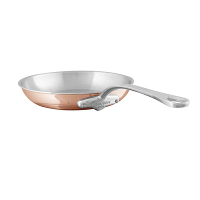 Mauviel M'6s Induction Compatible Copper Round Frying Pan, 11.8-in - Kitchen Universe