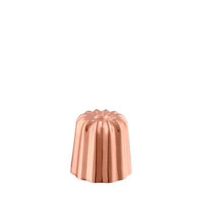 Mauviel M'passion Copper Canele Mold w/Tinned Lined Interior, 6 Units - Kitchen Universe