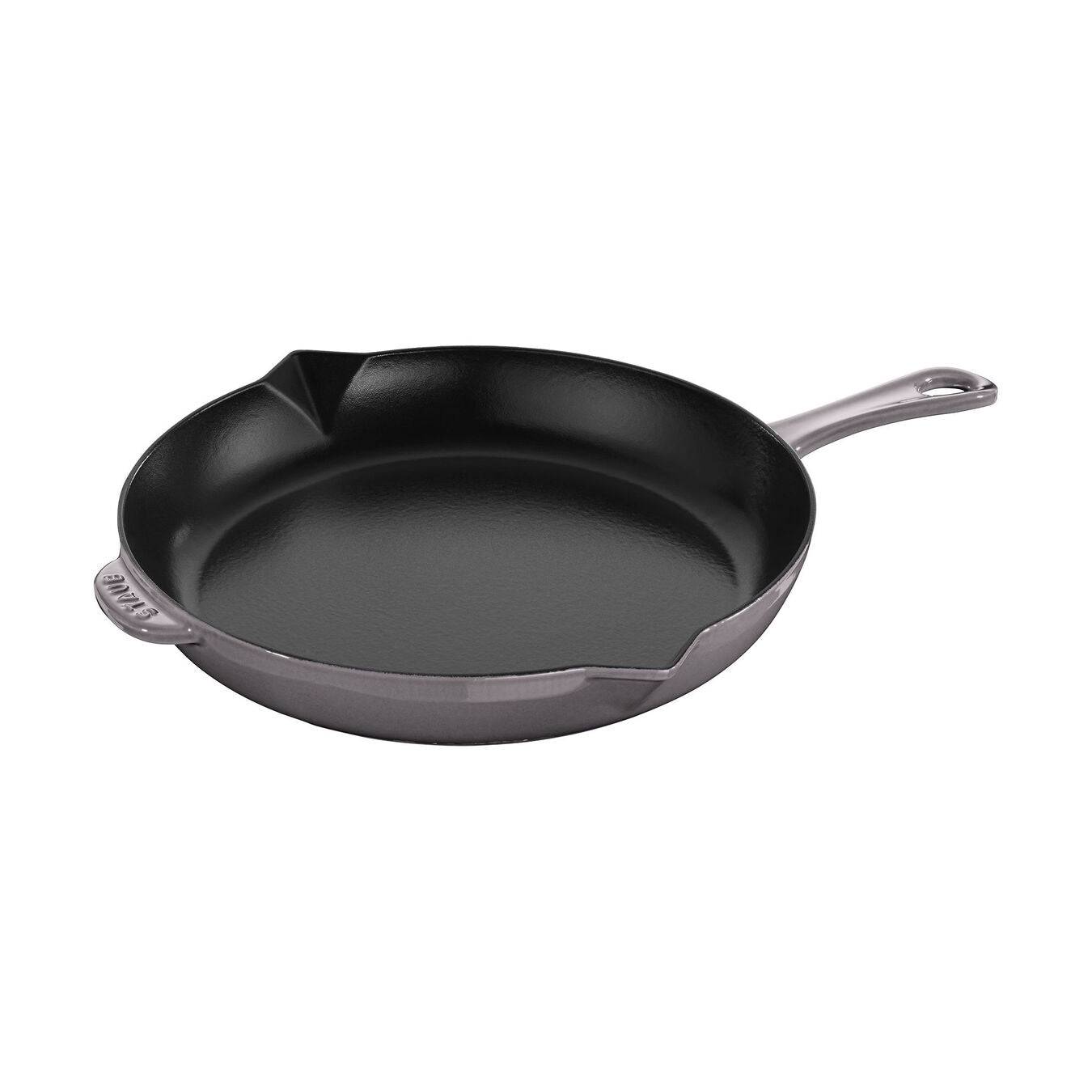 Staub Cast Iron Fry Pan, 12-in, Graphite Grey - Kitchen Universe