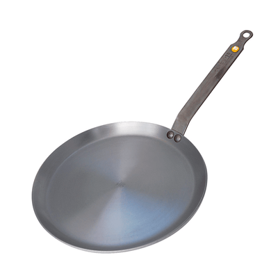 de Buyer Mineral B Element Carbon Steel Round Crepe Pan - Kitchen Universe