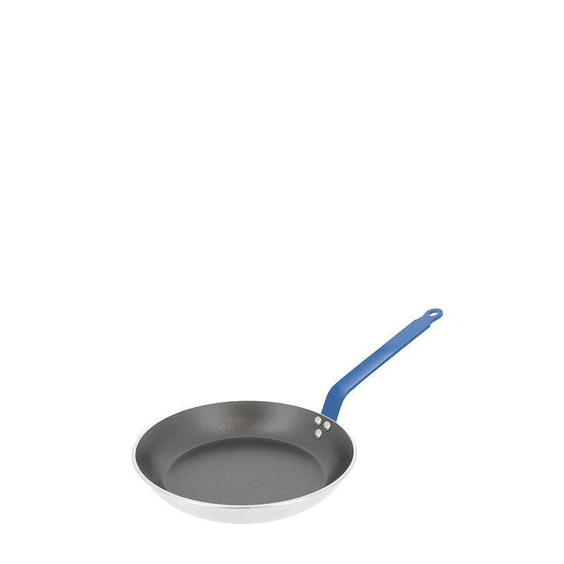 de Buyer Choc 5 Fry Pan w/ Aluminum Blue Handle - Kitchen Universe