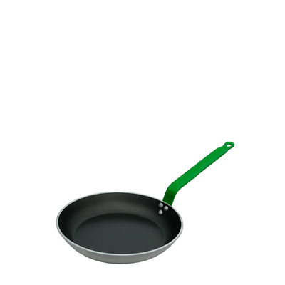 de Buyer Choc 5 Fry Pan w/ Aluminum Green Handle, 9.4-in - Kitchen Universe