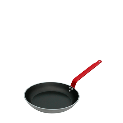 de Buyer Choc Round Frypan (Non-Stick), Red - Kitchen Universe