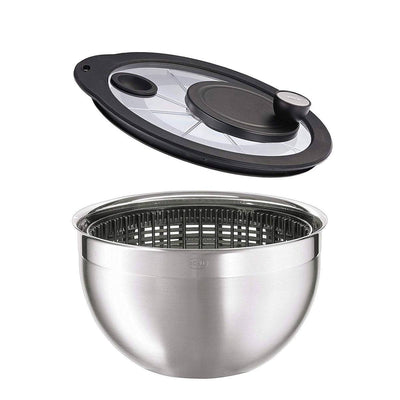 Rosle Stainless Steel Round Handle Fine Mesh Kitchen Strainer, 9.4-inch, 1  ea - Fry's Food Stores