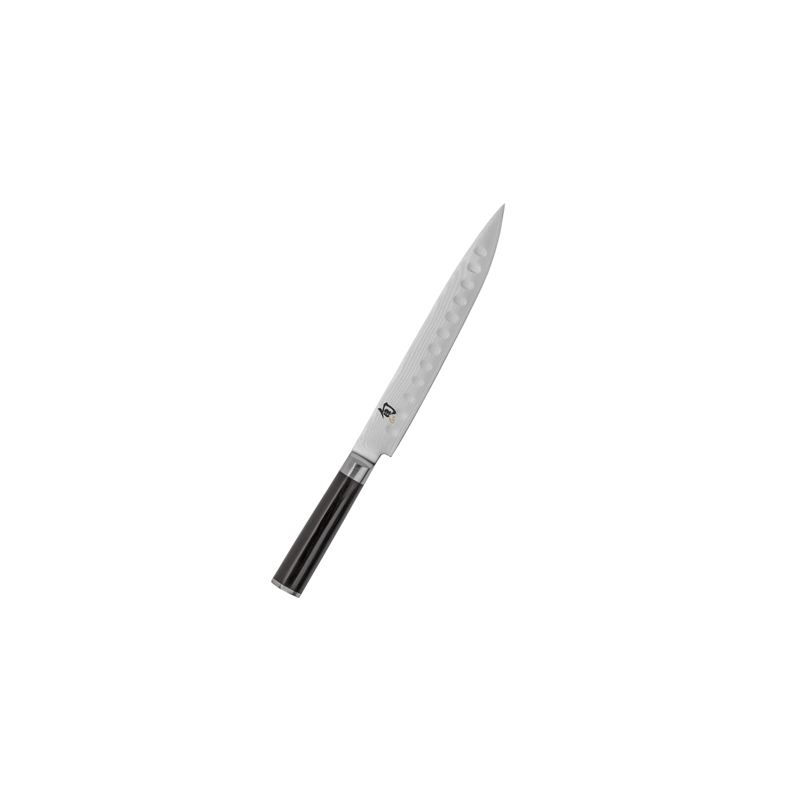 Shun Classic Slicing Knife with Hollow Edge Blade 9-in - Kitchen Universe