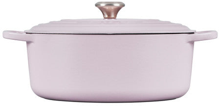 Le Creuset Signature Enameled Cast Iron Oval Dutch Oven, 6.75-Quart, Shallot - Kitchen Universe