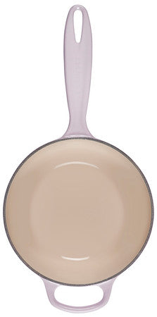 Le Creuset Signature Enameled Cast Iron Sauce Pan with Lid, 2.25-Quart, Shallot - Kitchen Universe