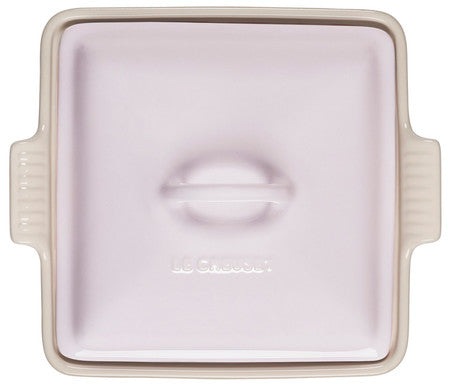 Le Creuset Heritage Stoneware Square Casserole With Lid, 2.5-Quart, Shallot - Kitchen Universe