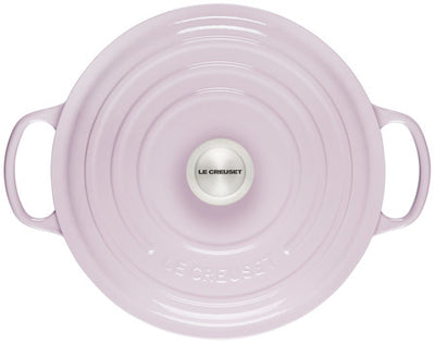 Le Creuset Signature Enameled Cast Iron Round Dutch Oven, 7.25-Quart, Shallot - Kitchen Universe