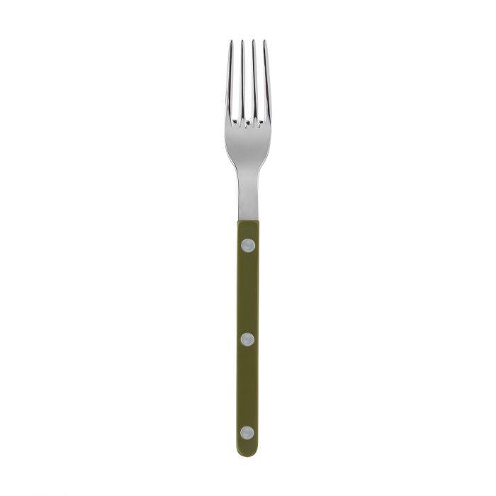 Sabre Bistrot Salad Fork, Green Fern - Kitchen Universe